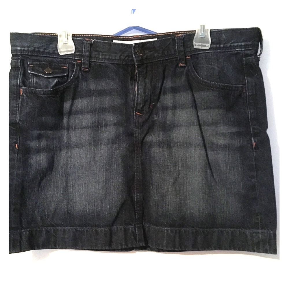 Cute mini jean skirt